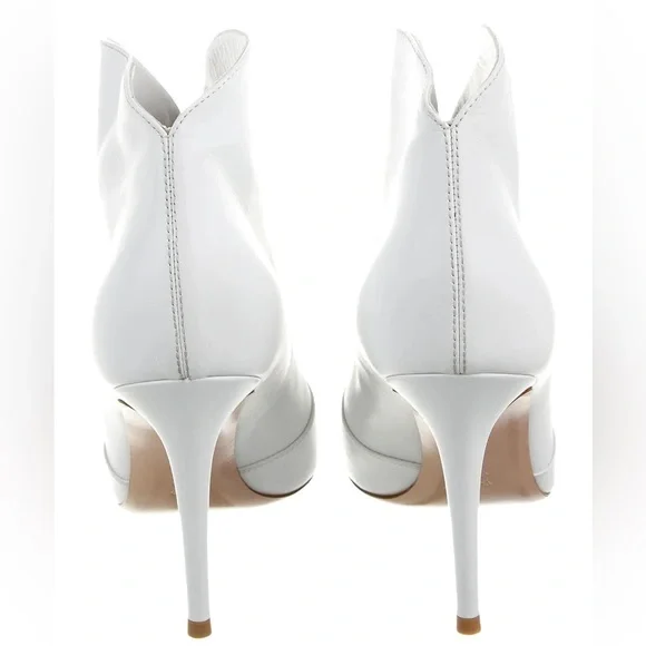 GIANVITO ROSSI Mable Cowboy Leather Western Booties Size: 11 | IT 41 - Picture 7 of 10